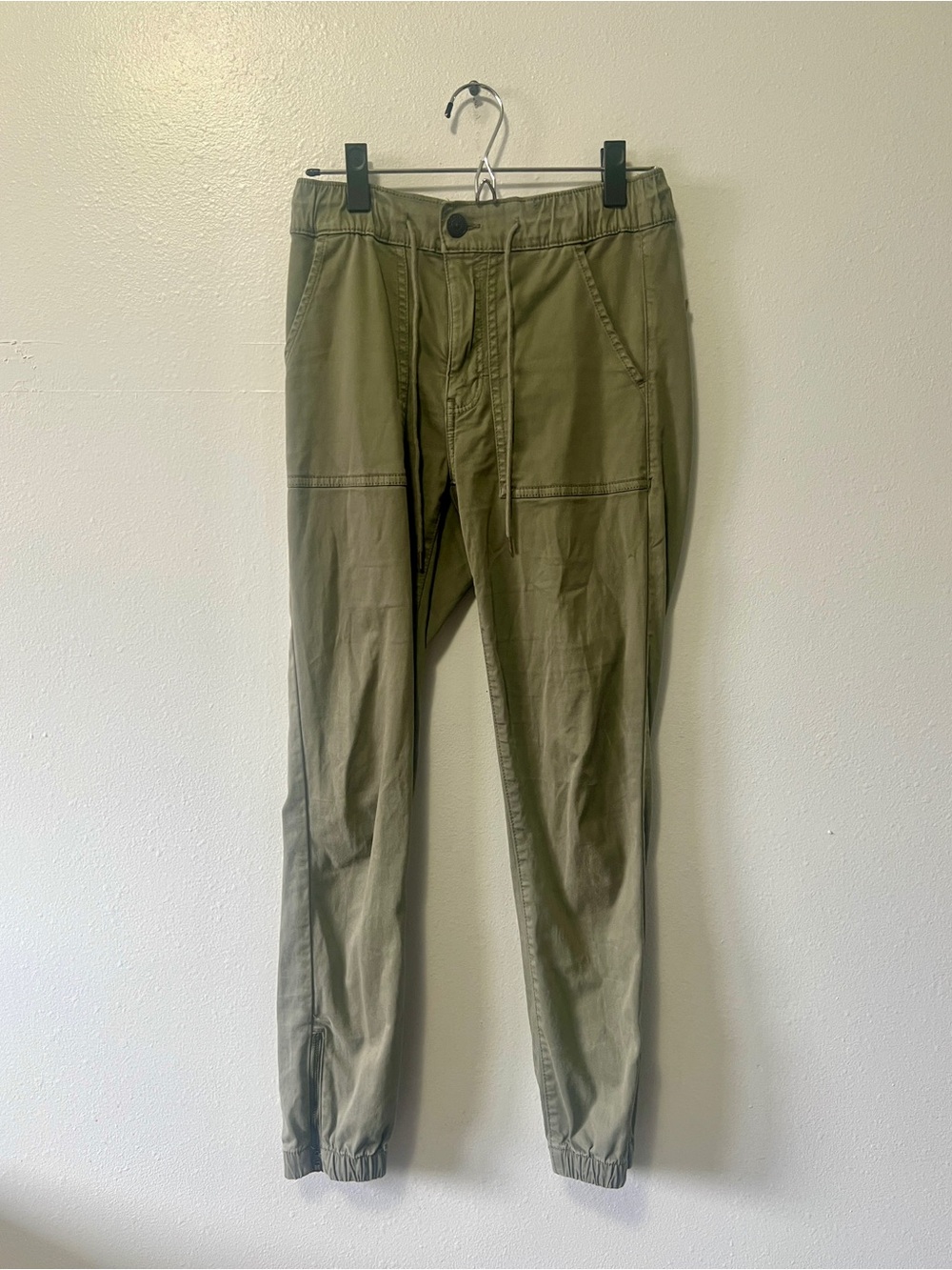 American Eagle Sage High Waisted Jogger Pant - Size 6 (28") - Picture 3 of 12